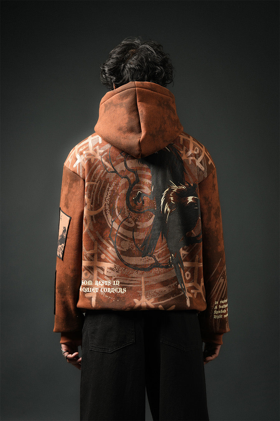 Forge Spirit – Ember Wash Hoodie